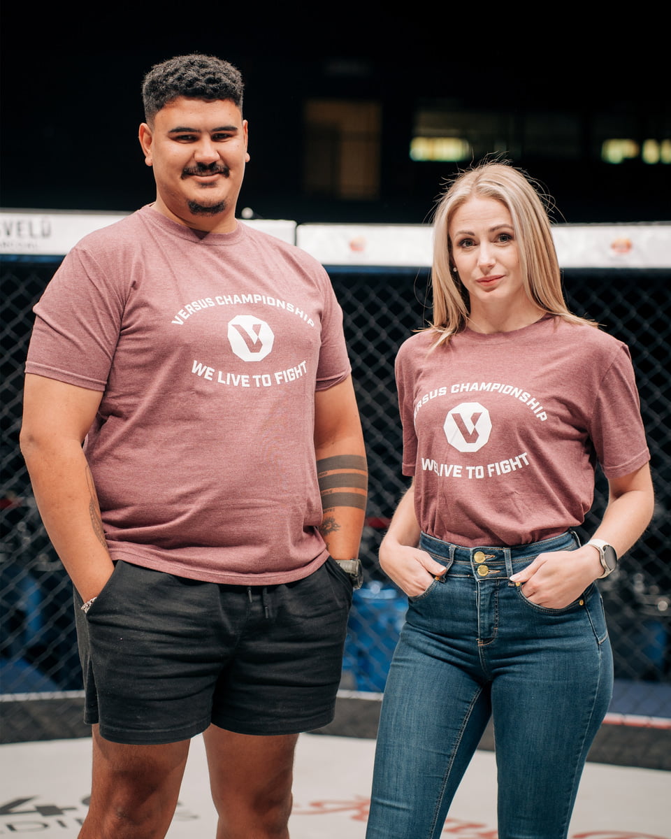 Championship T-Shirt – Maroon / White