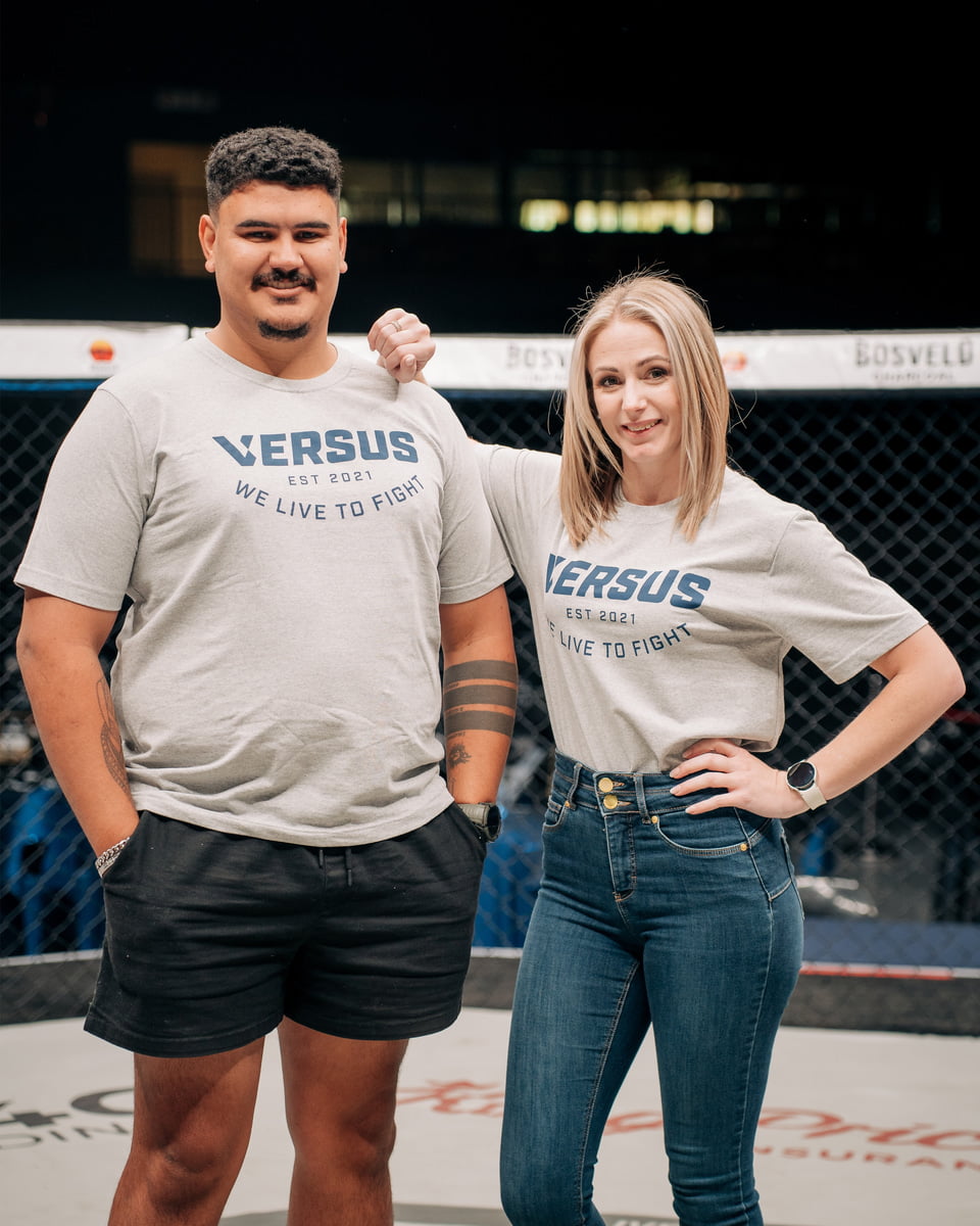 EST 2021 T-Shirt – Grey / Blue