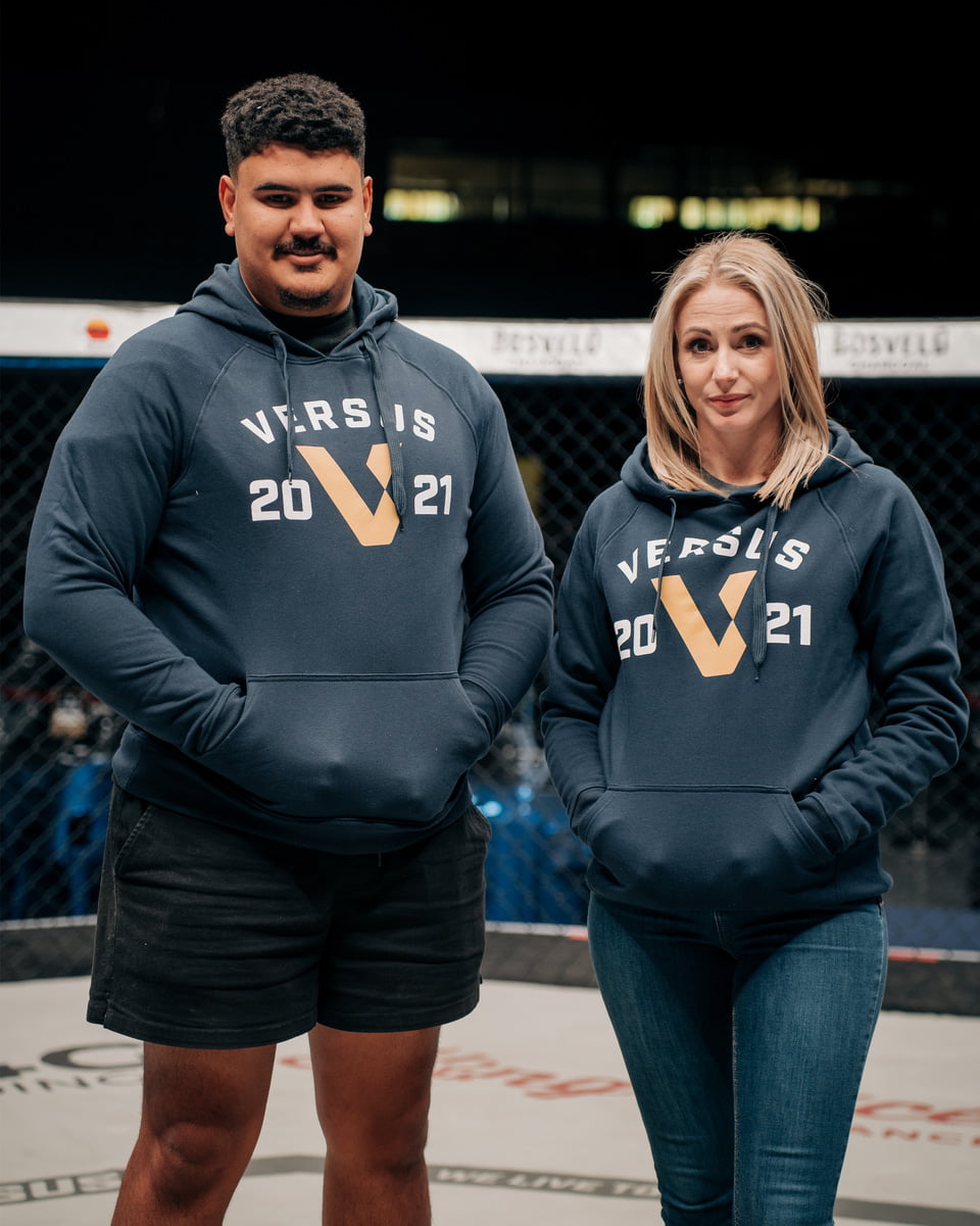 2021 Hoodie – Blue / Gold