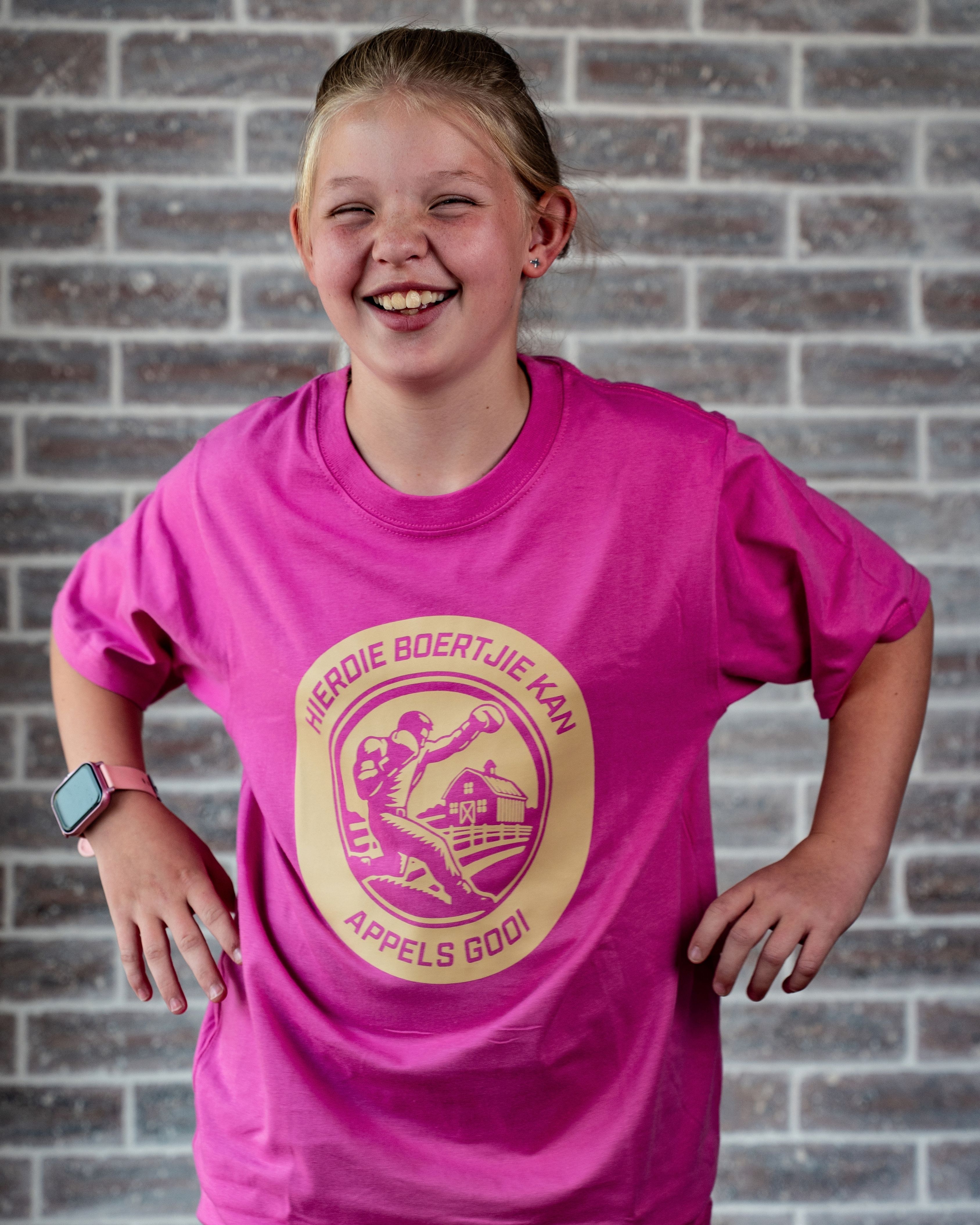 Appelgooi Hemp - Pink/Sand — Kinders