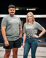 Hollow Fight Night T-Shirt – Heather / White