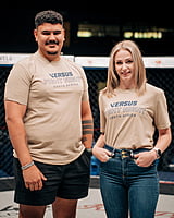 Hollow Fight Night T-Shirt – Stone / Blue